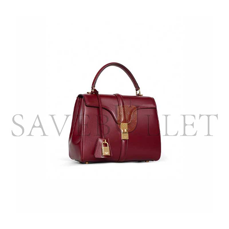 Ce1i*e small 16 bag in satinated calfskin 188003bey.28lb (23*18*10cm)